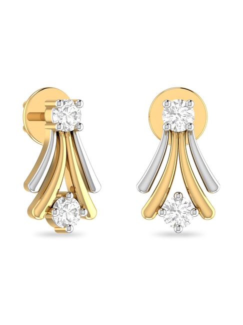 Buy PC Jeweller Anasztaz 18k Gold Earrings for Women Online At Best Price   Tata CLiQ