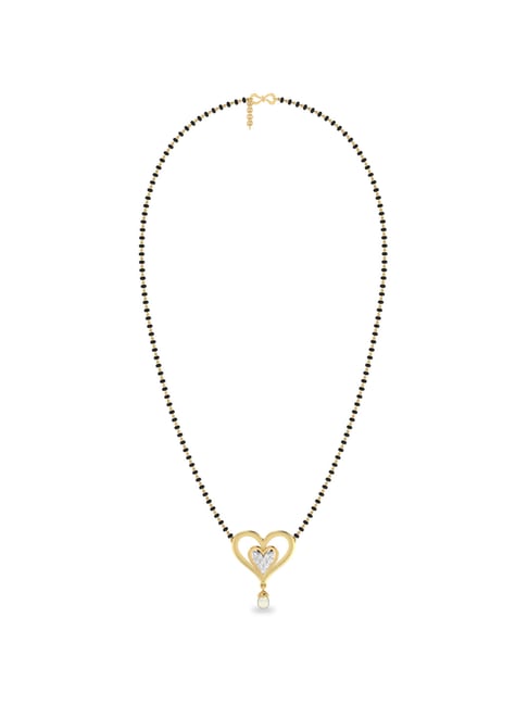 PC Jeweller Mannat 18k Gold Mangalsutra