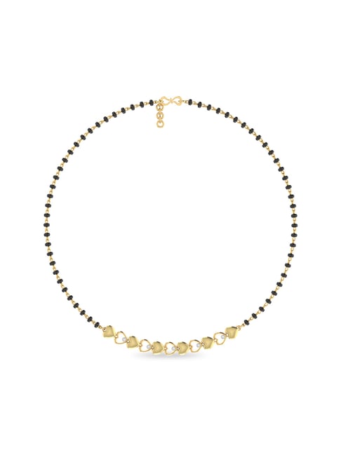 PC Jeweller Karv 18k Gold Mangalsutra