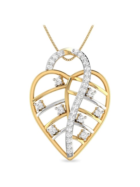 PC Jeweller Dharini 18k Gold Pendant without Chain for Women-picture-42