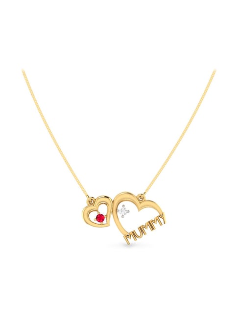 PC Jeweller Liba 18k Gold Pendant without Chain for Women-picture-15