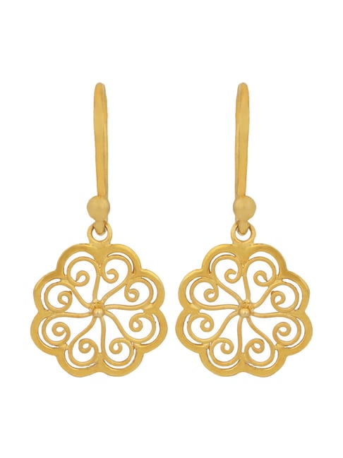 PC Jeweller Amogha 18k Gold Earrings for Women