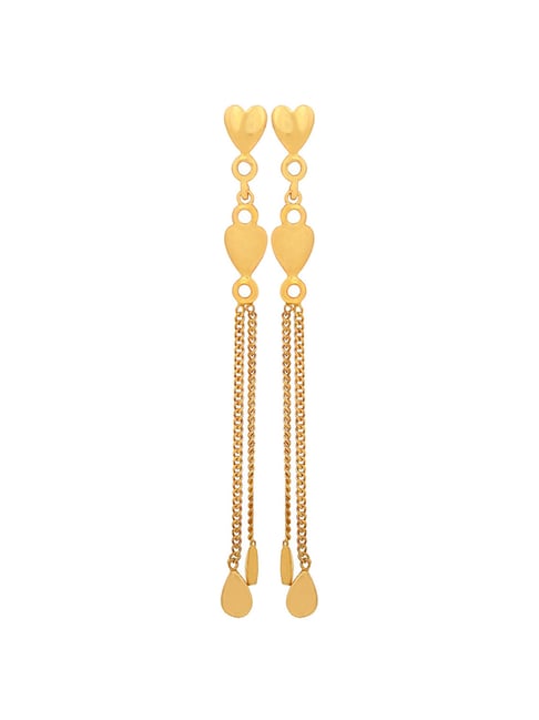 PC Jeweller Devavani 18k Gold Earrings for Women