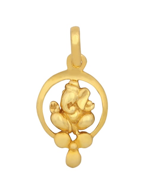 PC Jeweller Akhuratha 18k Gold Pendant without Chain for Unisex