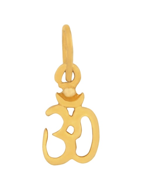 PC Jeweller Shambhu 18k Gold Pendant without Chain for Unisex
