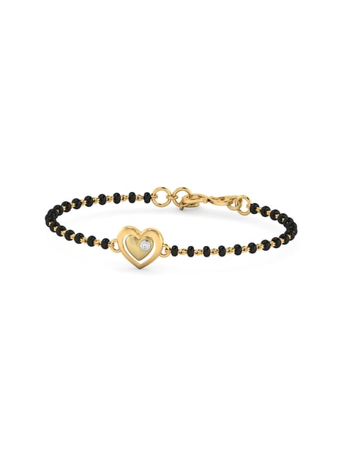 PC Jeweller Manas 18k Gold Mangalsutra Bracelet