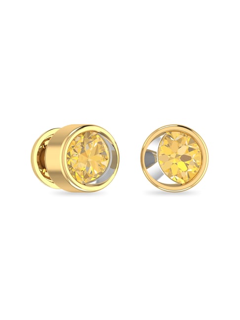 PC Jeweller Hernando 18k Gold Earrings for Women-picture-11