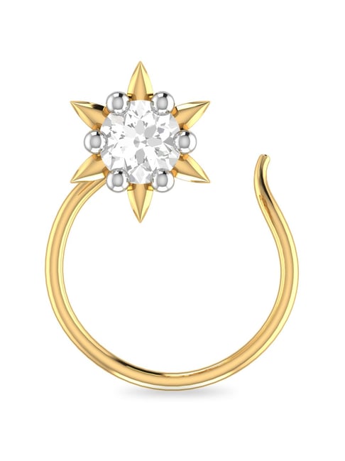 Gold nose pin 2025 pc jewellers