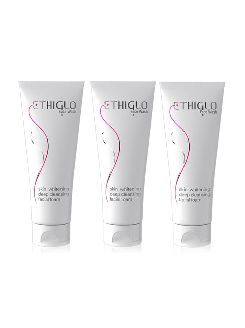 Ethiglo Skin Whitening Face Wash Pack of 3 - 600 ml-image-39