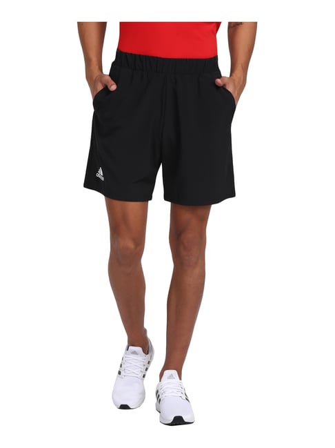 Adidas Black Regular Fit Shorts