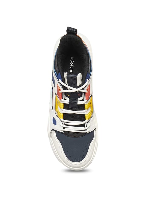 xtep white solid basketball shoes