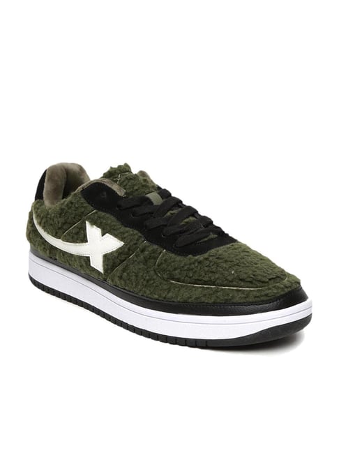 Attitude Green Skateboarding Shoes 