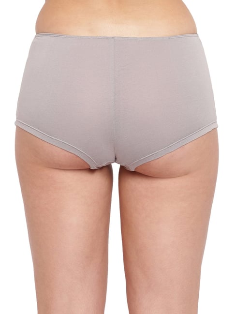 Buy BASIICS by La Intimo Grey BoyShorts for Women's Online @ Tata CLiQ