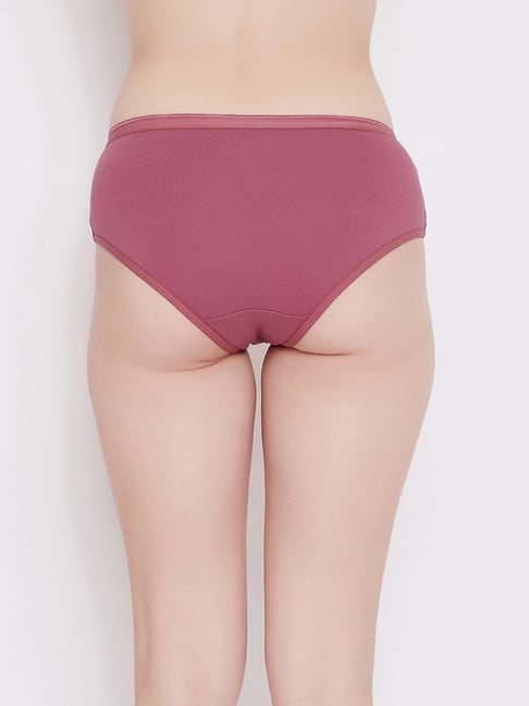 Buy Clovia Pink Striped Panty for Women Online @ Tata CLiQ
