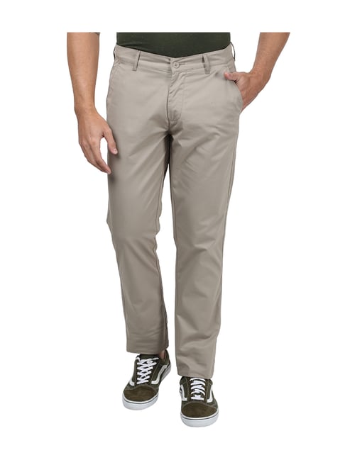 Buy Monte Carlo Mens Cotton Blend Trouser (2220861247Cf-1-36, Olive, S) at  Amazon.in