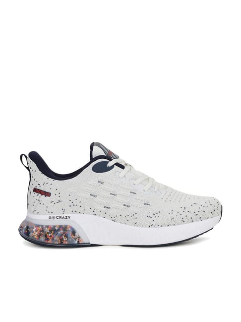 campus rim white running shoes