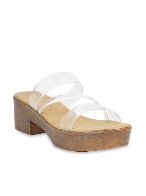 Inc 5 Inc.5 Women's White Casual Sandals