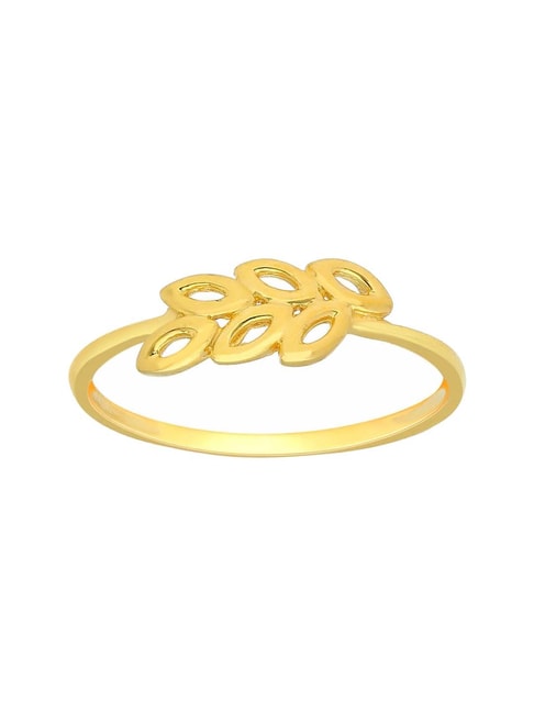 Plain Circular Design Gold Ring 01-10 - SPE Gold,Chennai