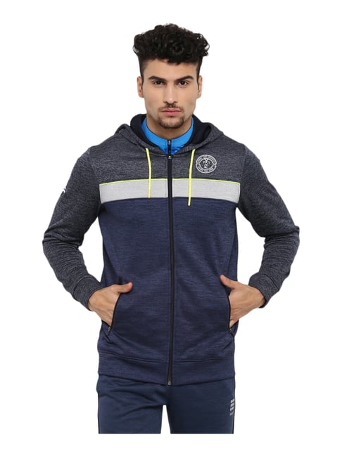 Mens Jackets Zipper Color Block Slim Zipper Jacket Buy Navy Grey