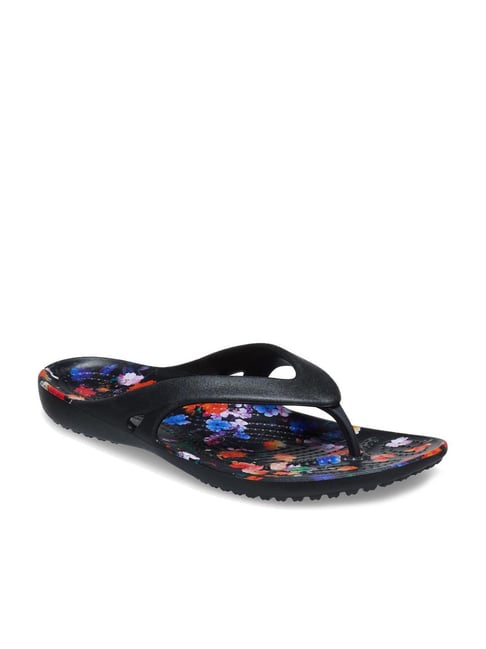 Crocs Women's Kadee Black Flip Flops