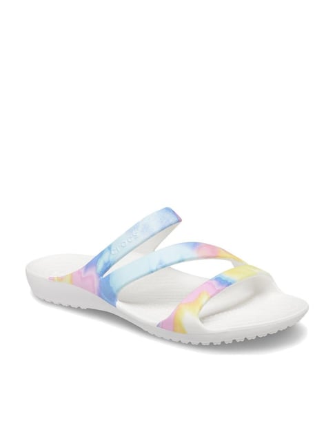 Crocs Women's Kadee White Casual Sandals