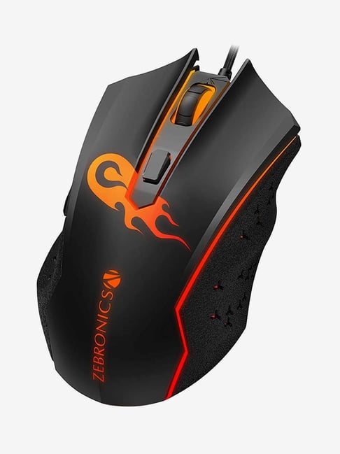 Zebronics Zeb-Clash Wired Gaming Mouse (Black)