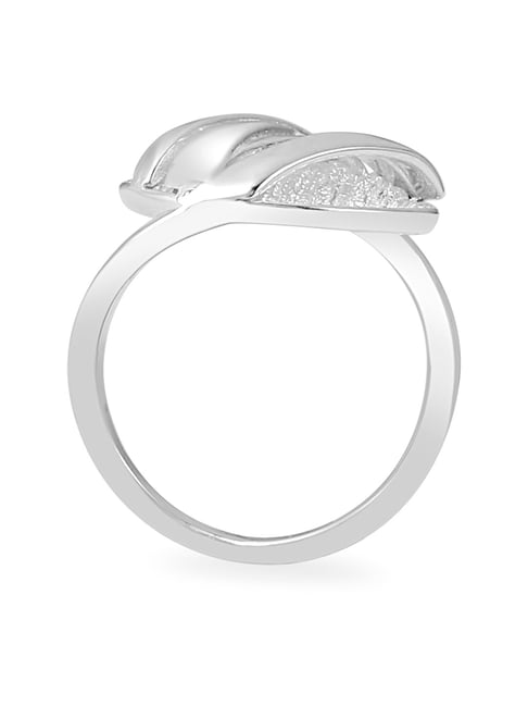 Luxe 950 Pure Platinum And Diamond Finger Ring
