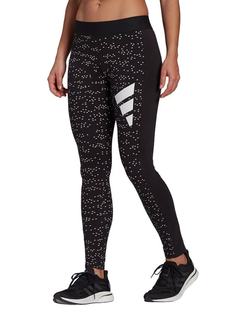 Buy ADIDAS Pink Regular Fit Regular Length Polyester Womens Active Wear  Tights | Shoppers Stop