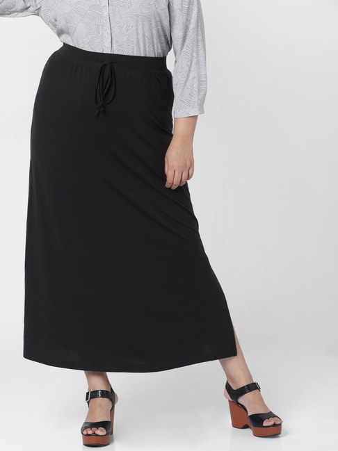 Vero Moda Black Maxi Skirt Price in India