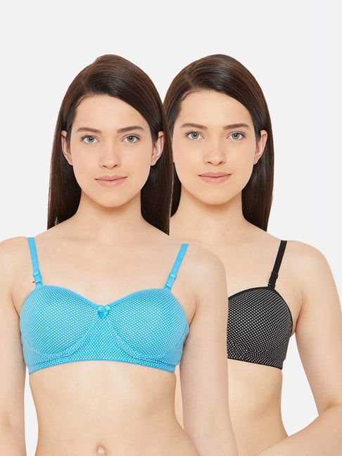 Buy Black & Blue Bras for Women by Lady Lyka Online