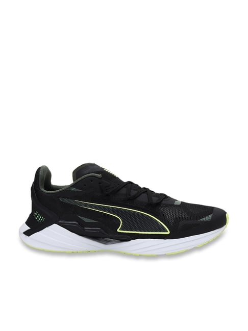 Puma Men's UltraRide Black Running Shoes