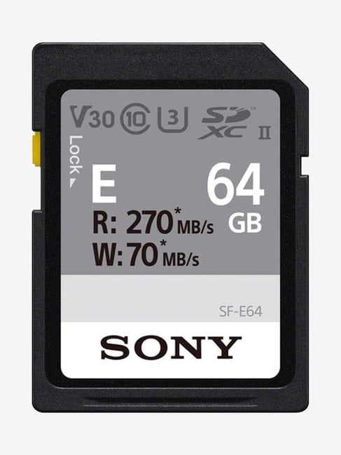 Sony 64GB SF-E Series UHS-II SDXC Memory Card