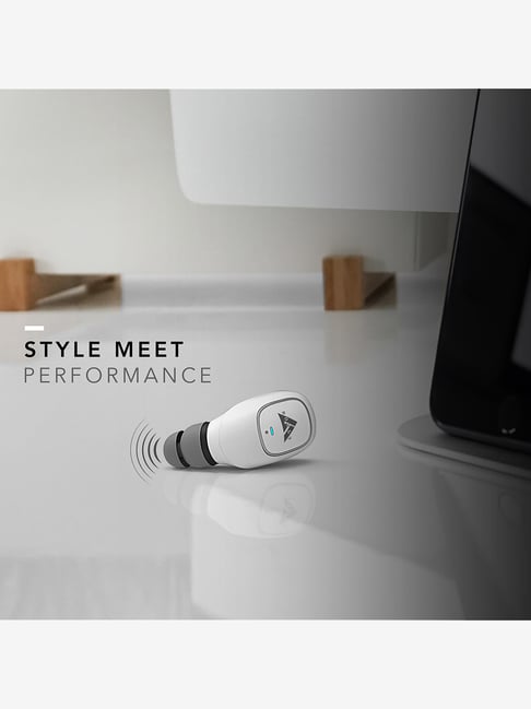 Buy Boult Audio AirBass Monopod Bluetooth Headset with Mic (White