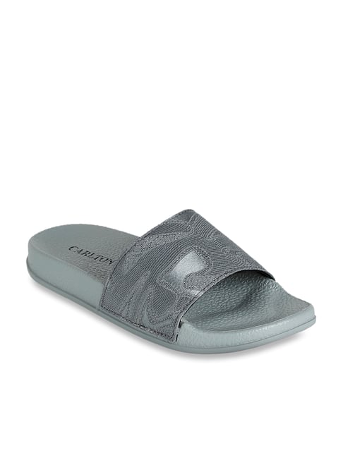 CL Sport by Carlton London Women's Grey Casual Sandals