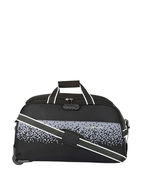 Lavie Black 2 Wheel Large Soft Cabin Trolley  - 52 cm