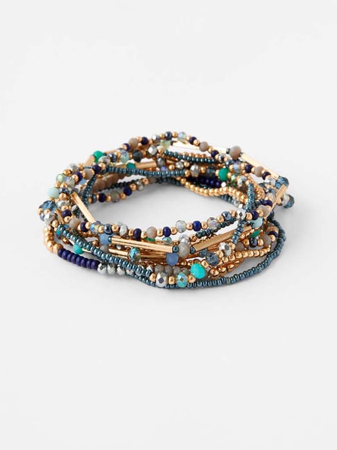 Bracelet for Women and Men  Fashion Dvine White and Black Beads  Couple  Bracelets