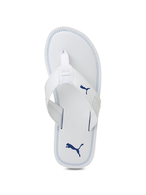 Buy online White Solid Slipper from Slippers, Flip Flops & Sliders for Men  by Puma for ₹999 at 50% off | 2024 Limeroad.com