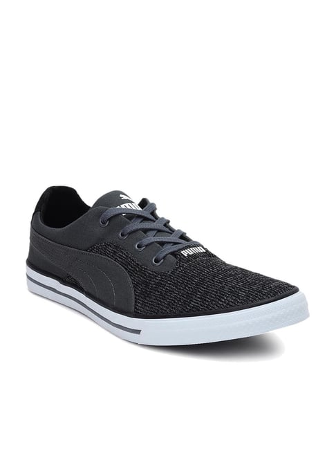 puma slyde knit idp sneakers black