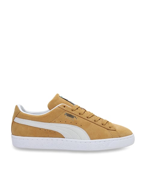 Puma Men's Suede Classic XXI Mustard Casual Sneakers