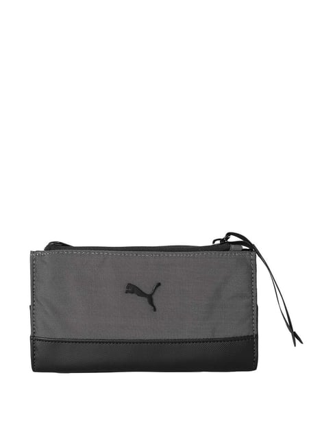 Puma Bmw Grey Solid Small Bi-Fold Wallet for Women