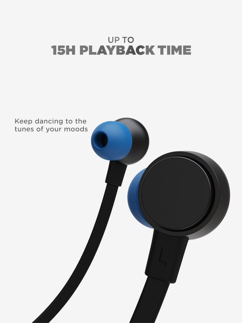 Buy boAt 103 Wireless T Neckband with 15H Playback (Blue) Online At