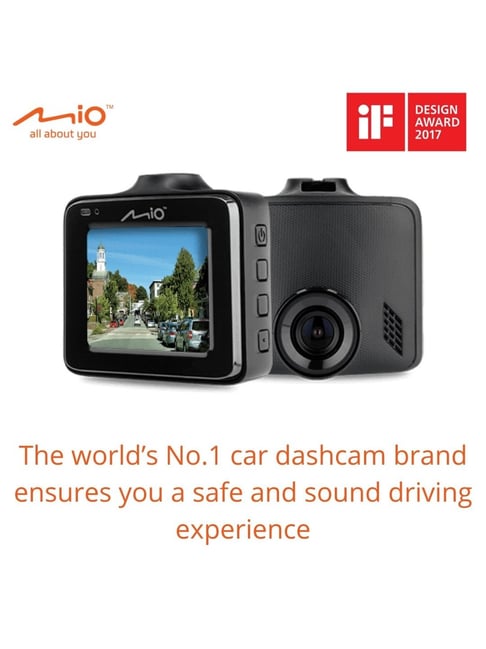 MIO MiVue C325 Dash Camera (Black)