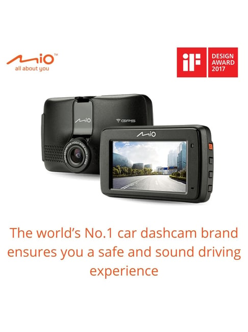 MIO MiVue 733 Wi-Fi Dash Camera (Black)