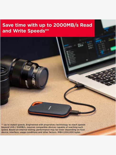Buy SanDisk SDSSDE81-2T00-G25 Extreme Pro Portable 2 TB SSD V2