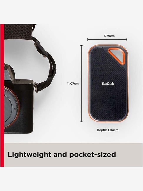Buy SanDisk SDSSDE81-2T00-G25 Extreme Pro Portable 2 TB SSD V2