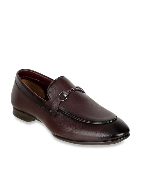 Carlton London Men's Brown Formal Loafers