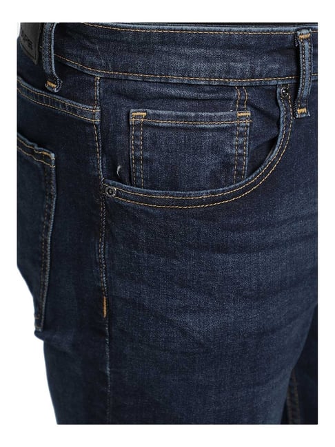 Red Tape Dark Blue Skinny Fit JeansRed TapeClothingTATA CLIQ
