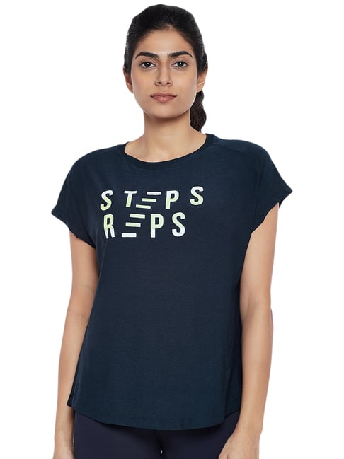 Ajile by Pantaloons Navy Printed Top-picture-44