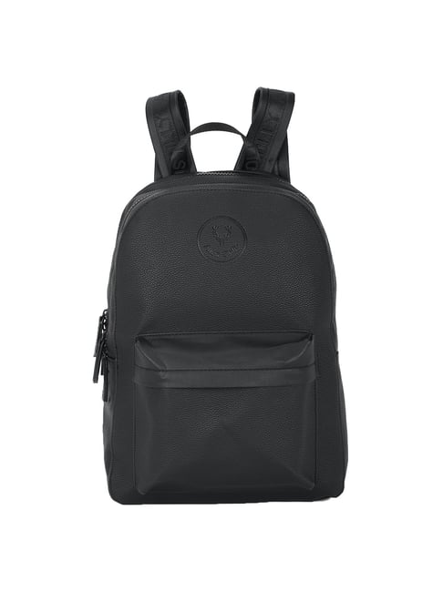 Buy Allen Solly Black Solid Medium Backpack For Men At Best Price @ Tata  CLiQ