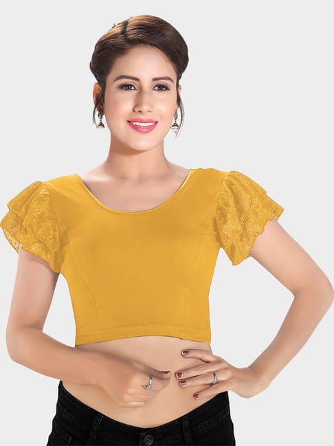 Salwar Studio Yellow Blouse